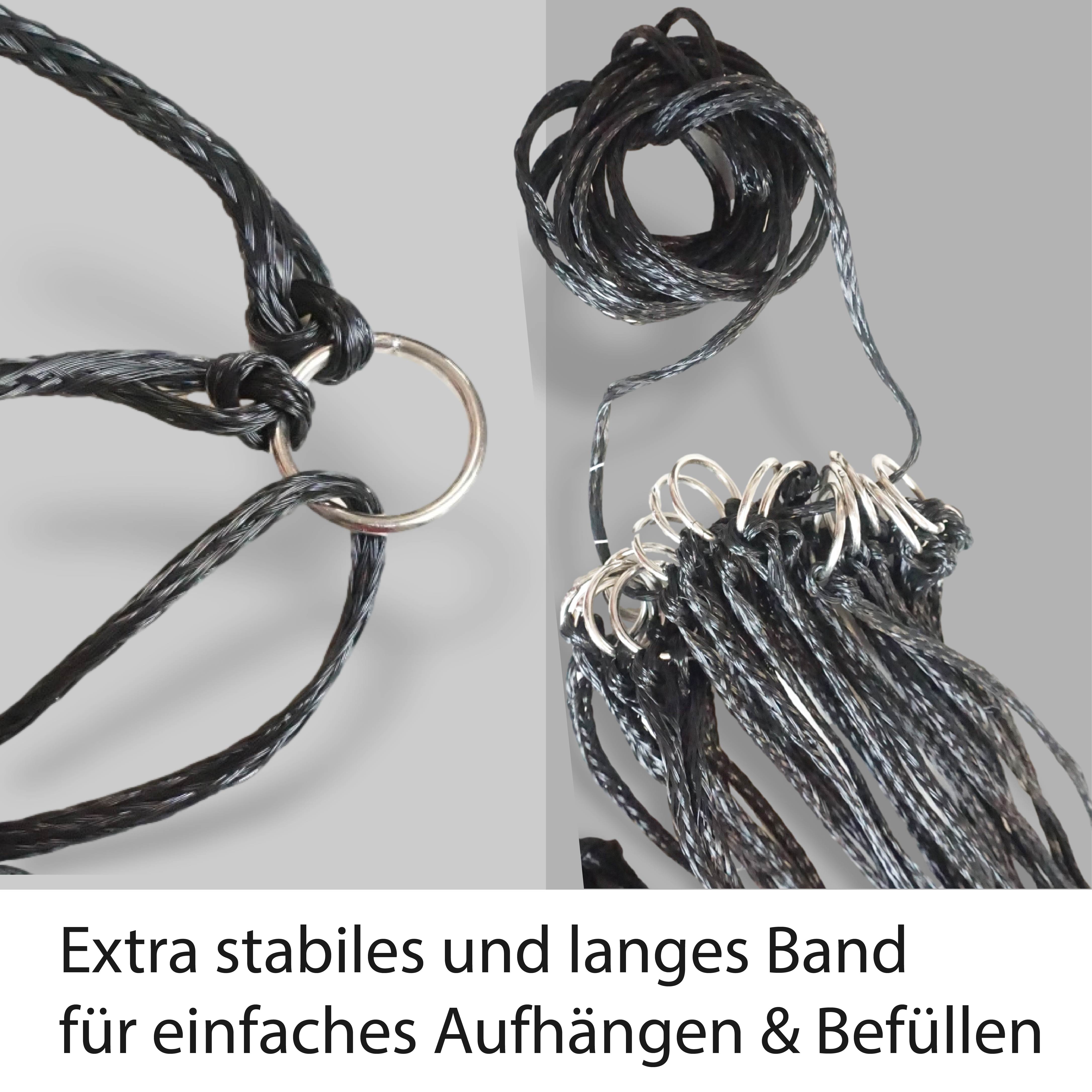 Heunetz 5x5 cm, Länge 110cm, 4,5kg Füllgewicht